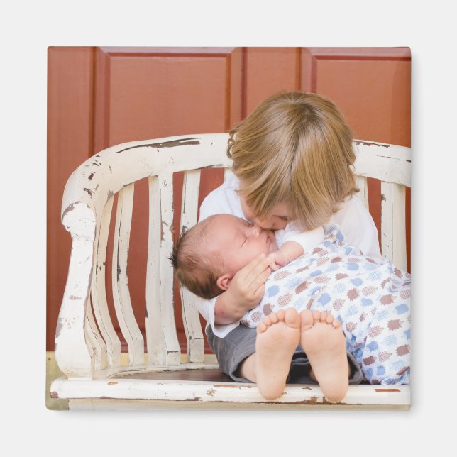 Imán Foto personalizado personalizada (Frente)