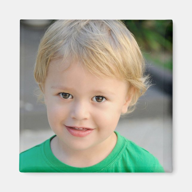 Imán Foto personalizado personalizada (Frente)