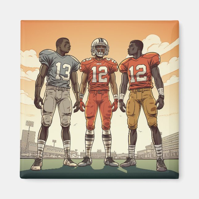 Imán Foto personalizado Personalizada crear su propia (Frente)