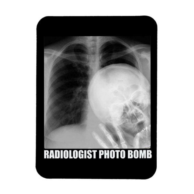 IMÁN FOTO RADIOLOGISTA BOMBA (Vertical)