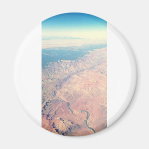 Imán foto retro aérea del gran cañón arizona vintage