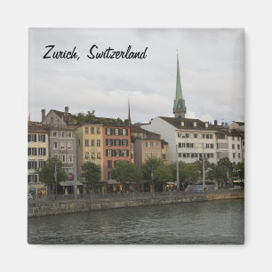 Imán Foto urbana de la opinión de la ciudad de Zurich