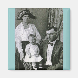Imán foto vintage Magnet