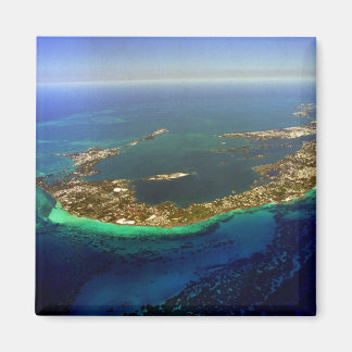 Imán Fotografía aérea de Bermudas