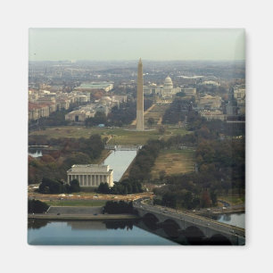 Imán Fotografía aérea del Washington DC