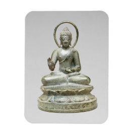 Imán Fotografía de Bella Artes de Buda Plateado
