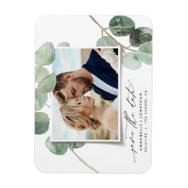 Imán Fotografía de estilo moderno y elegante con eucali