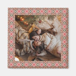 Imán Fotografía de Jolly y Navidades festivos