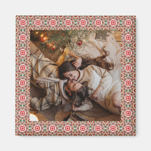 Imán Fotografía de Jolly y Navidades festivos