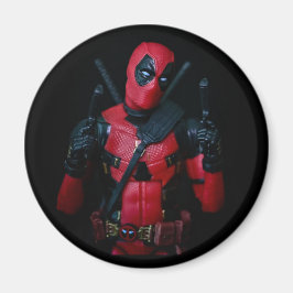 Imán Fotografía de juguetes divertidos super héroe dise