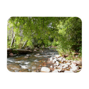 Imán Fotografía de la naturaleza de Oak Creek II en Sed