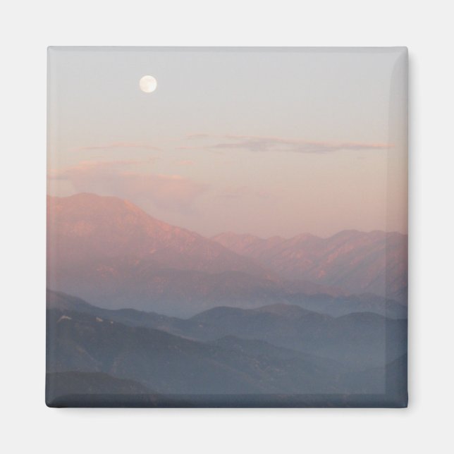 Imán Fotografía de montaña (Frente)