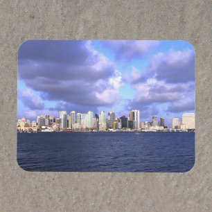 Imán Fotografía de perfil aéreo de San Diego California