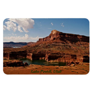 IMÁN FOTOGRAFÍA DE POWELL DEL LAGO, UTAH