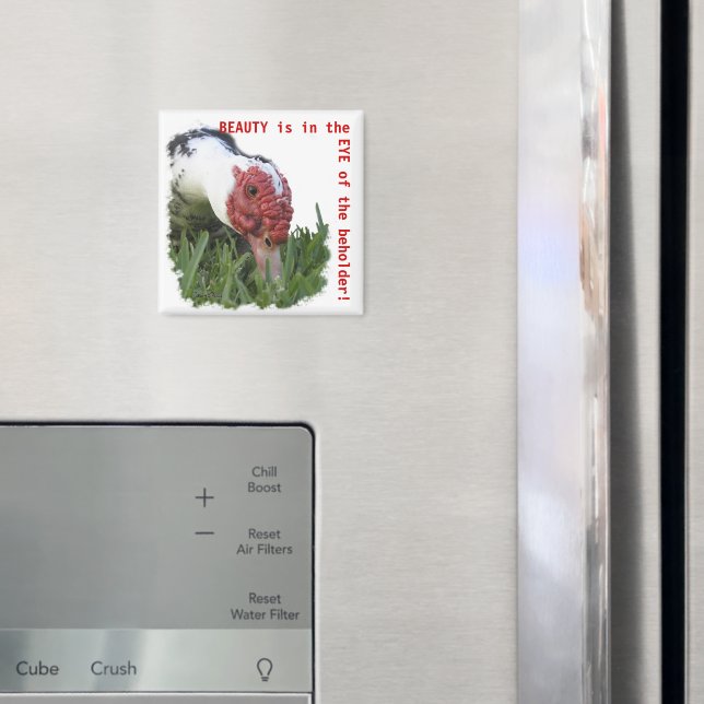 Imán Fotografía de primer plano del pato (In situ (nevera))