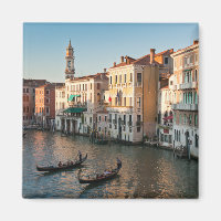Fotografía de Venecia al atardecer en el Gran Cana