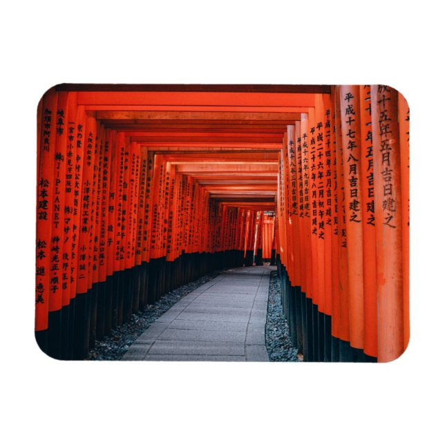 Imán Fotografía de viajes de Japón (Horizontal)