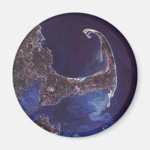 Imán Fotografía del satélite de Cape Cod