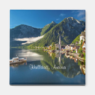 Imán Fotografía escénica de Hallstatt, Austria