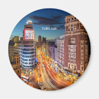 Fotografía escénica de Madrid, España