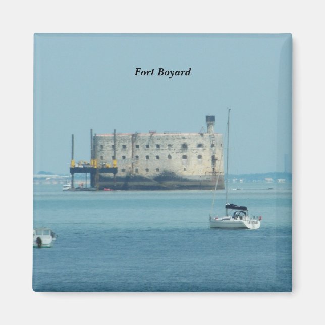 Imán Fotografía Fort Boyard, Francia - (Frente)