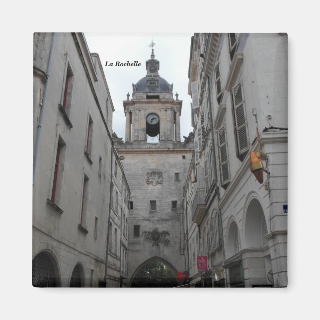 Imán Fotografía La Rochelle, Francia - (Frente)