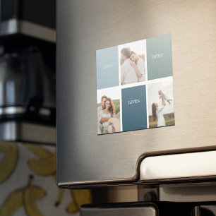 Imán Fotografía moderna de la escuela familiar   Amar a