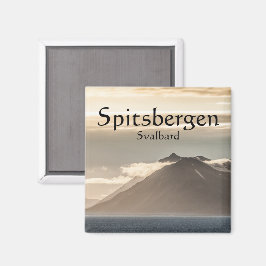 Imán Fotografía panorámica de Svalbard