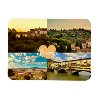 Imán Fotografía personalizada de Florencia en Italia