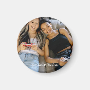 Imán Fotografía personalizada Mejor Amigos Para Siempre