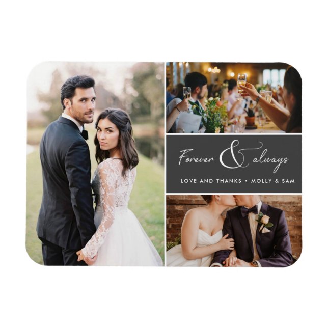 Imán Fotografía siempre gris y siempre gris Gracias Col (Horizontal)