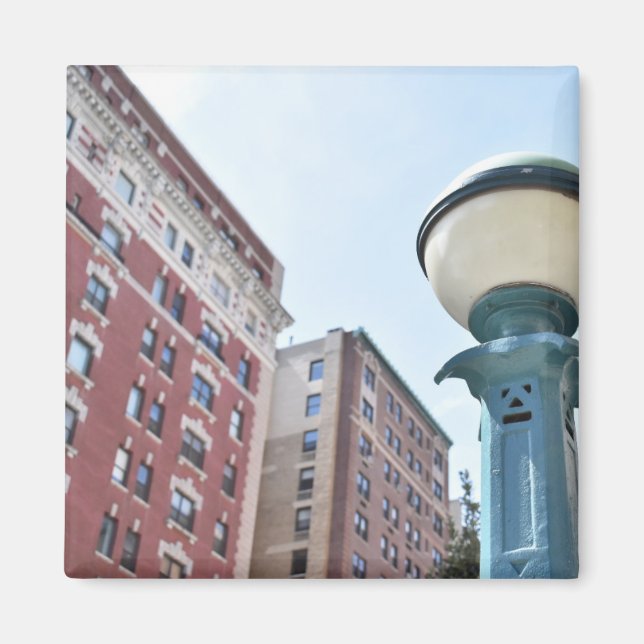 Imán Fotografía urbana en metro de la ciudad de Nueva Y (Frente)