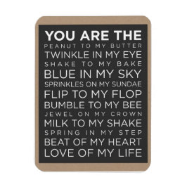 Imán fotográfico Amor De Mi Vida 3"x4"