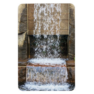 Imán fotográfico de fuentes de agua