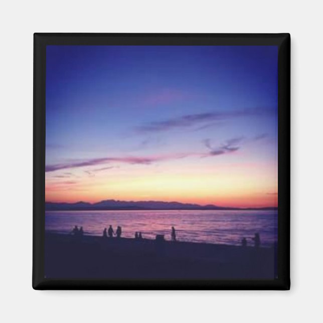 imán fotográfico de instagram (Frente)