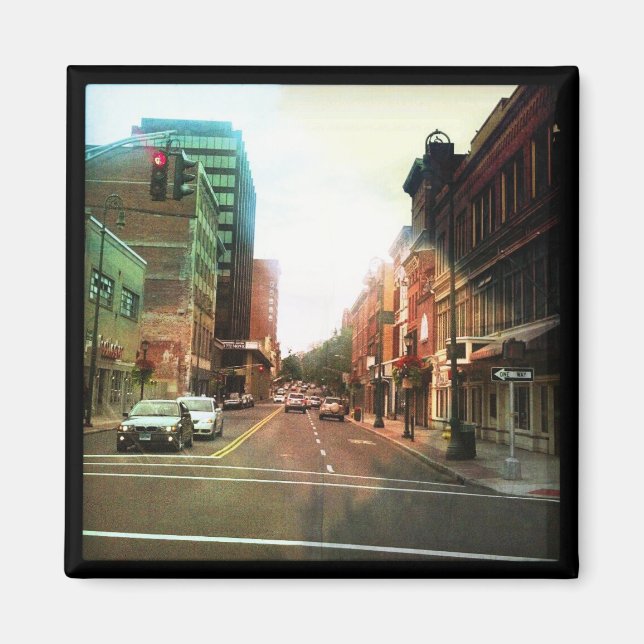 imán fotográfico de instagram (Frente)