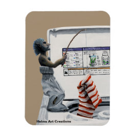 Imán fotográfico de la fantasía del ladrón crimina