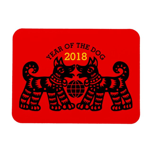 Imán fotográfico del año 2018 del percut de la Tie (Horizontal)