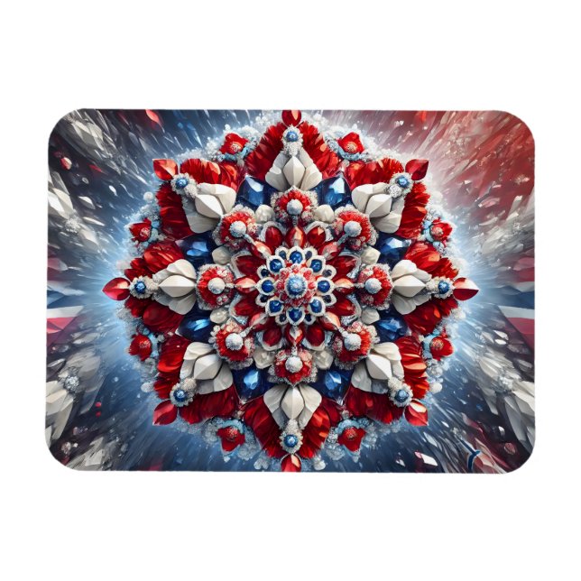 Imán fotográfico flexible con colores de Noruega (Horizontal)