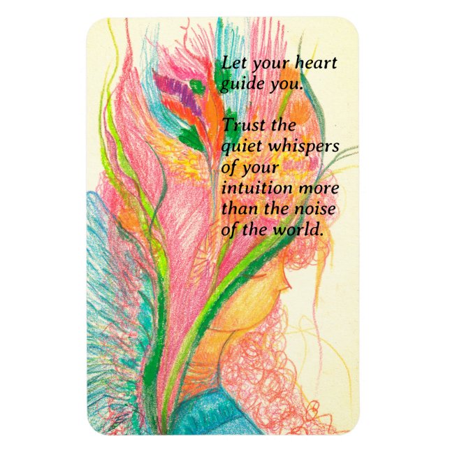 Imán fotográfico flexible de hadas de flores pacíf (Vertical)