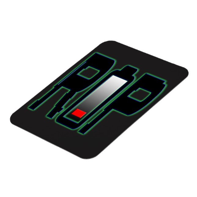 Imán fotográfico flexible de la batería RIP (Lado Izquierdo)