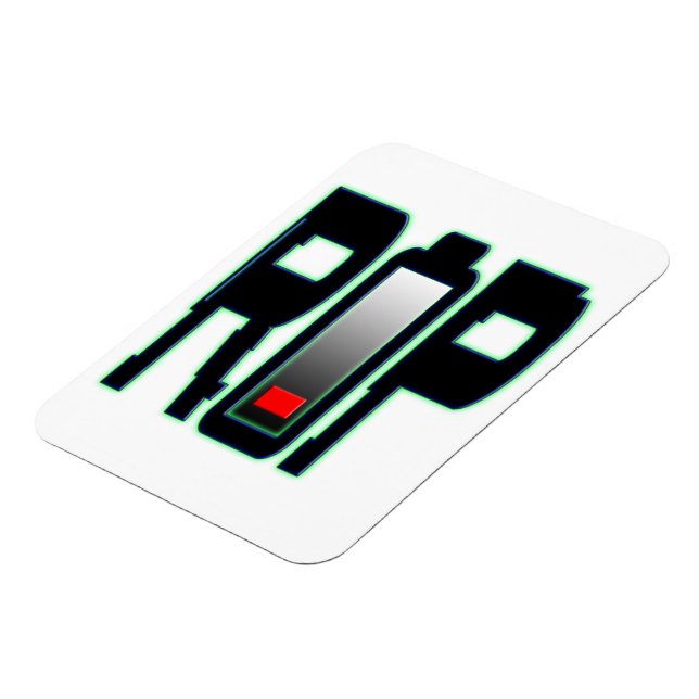 Imán fotográfico flexible de la batería RIP (Lado Izquierdo)