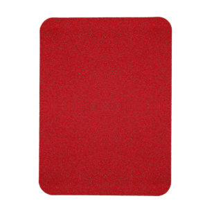 Imán fotográfico flexible de Personalizado rojo te