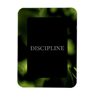 Imán fotográfico flexible "Disciplina"