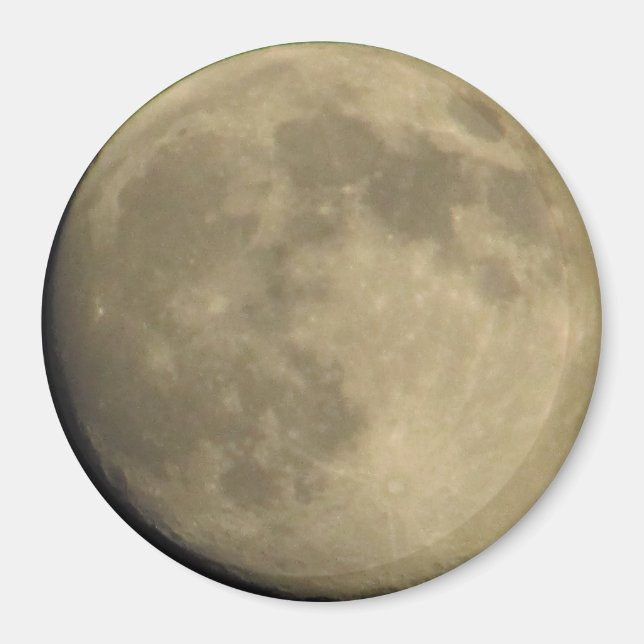 Imán fotográfico lunar (Frente)