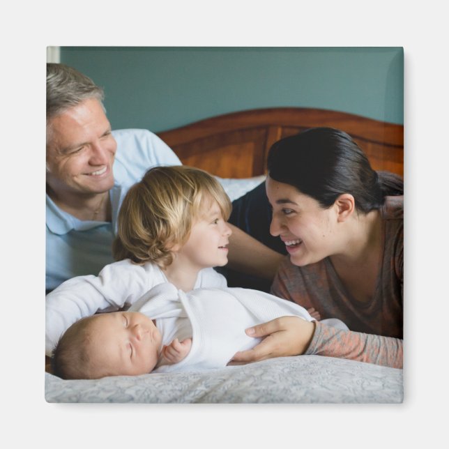 Imán fotográfico personalizado (Frente)