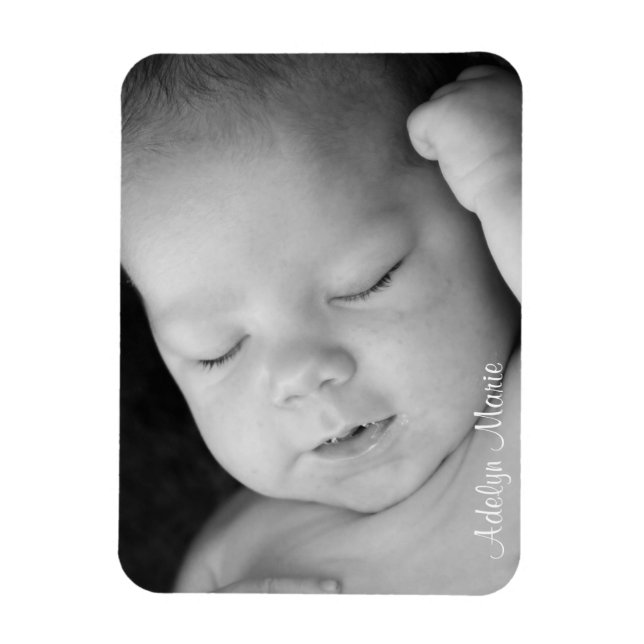 Imán fotográfico personalizado de Invitación para  (Vertical)