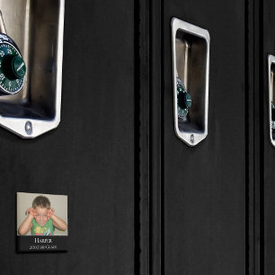 Imán fotográfico personalizado   Grado de año de n
