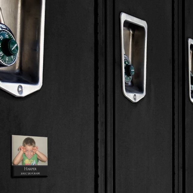 Imán fotográfico personalizado | Grado de año de n (Subido por el creador)