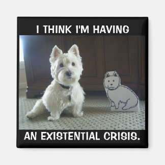 Imán fotográfico Twin Westies